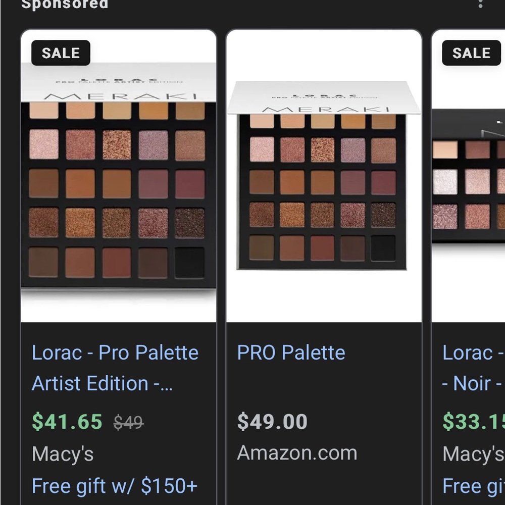 Lorac pro palette artist edition new with box